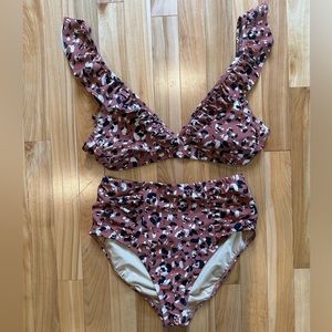 High waisted bikini